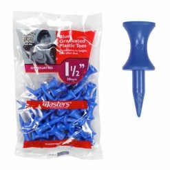 Masters Graduated 37mm Golf Tees – Blue (30 Pack)
