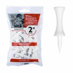 Cheap GOLF Store 28 Masters Graduated 51mm Golf Tees β White (25 Pack)
